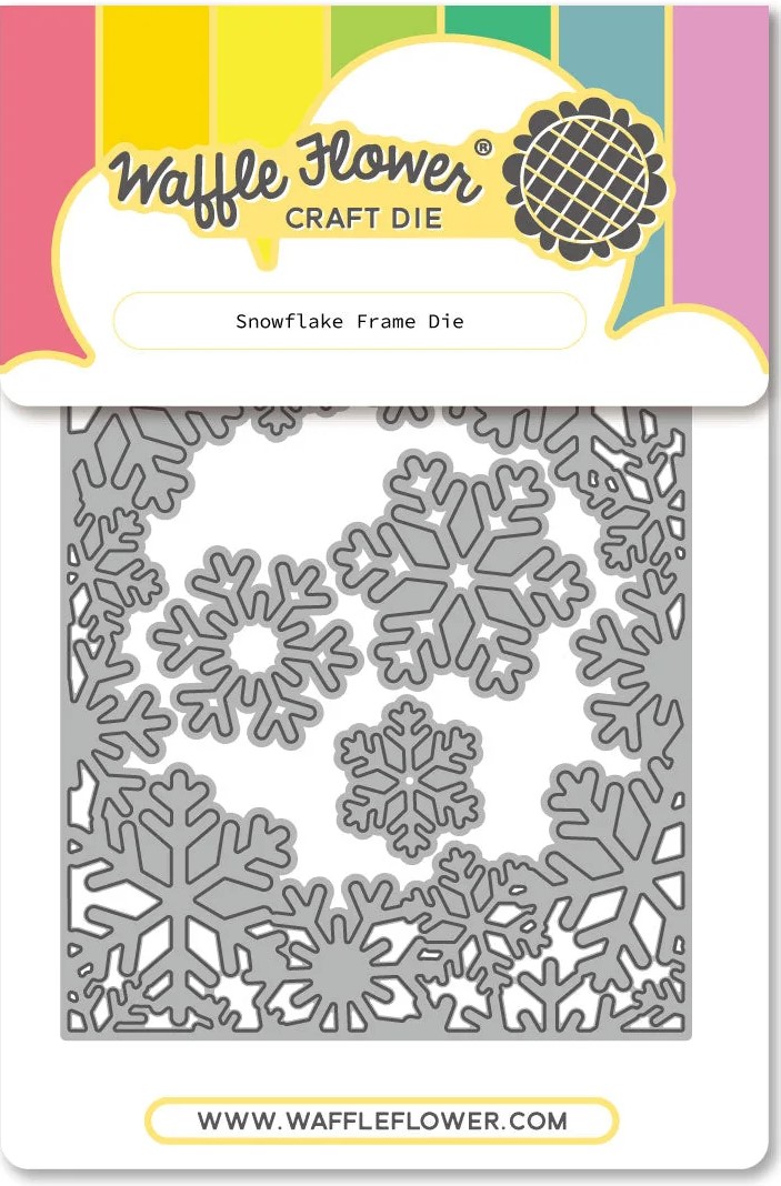 **NEW* - Waffle Flower - Snowflake Frame Die