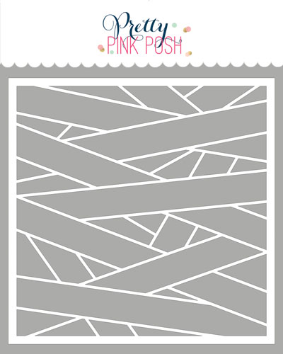 Pretty Pink Posh - Mummy Wrap Stencil
