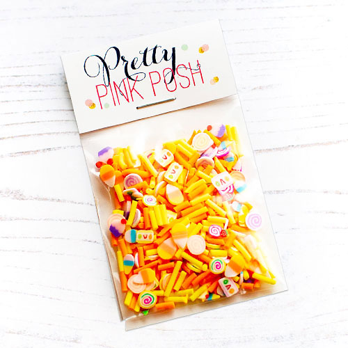Pretty Pink Posh - Halloween Candy Clay Confetti Mix