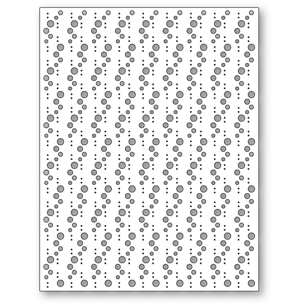 *NEW* - Memory Box - Bubble Dots Plate craft die