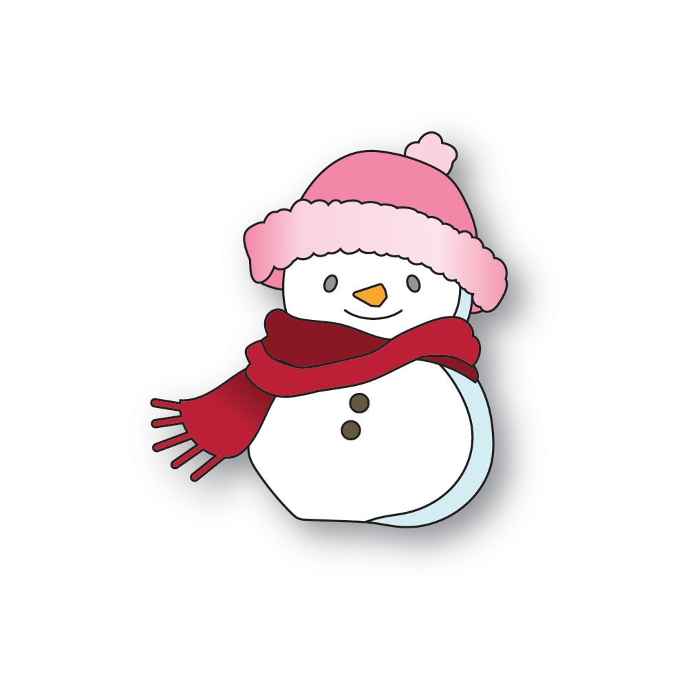 *NEW* - Memory Box - Cute Bundled Snowman craft die