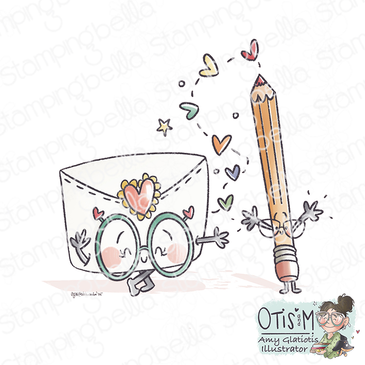 Stamping Bella - Spec-Tacular Letter & Pencil