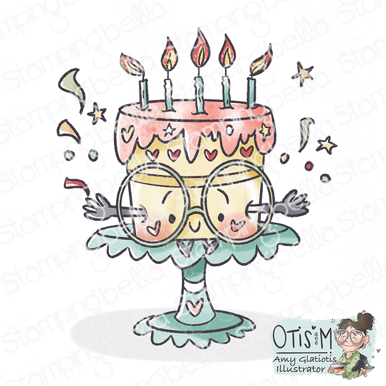 **NEW* - Stamping Bella - Spec-Tacular Birthday Cake