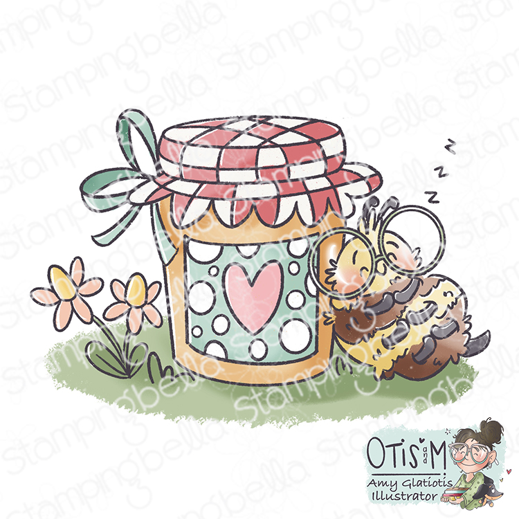 **NEW* - Stamping Bella - Buzzy Bee and the Honey Jar