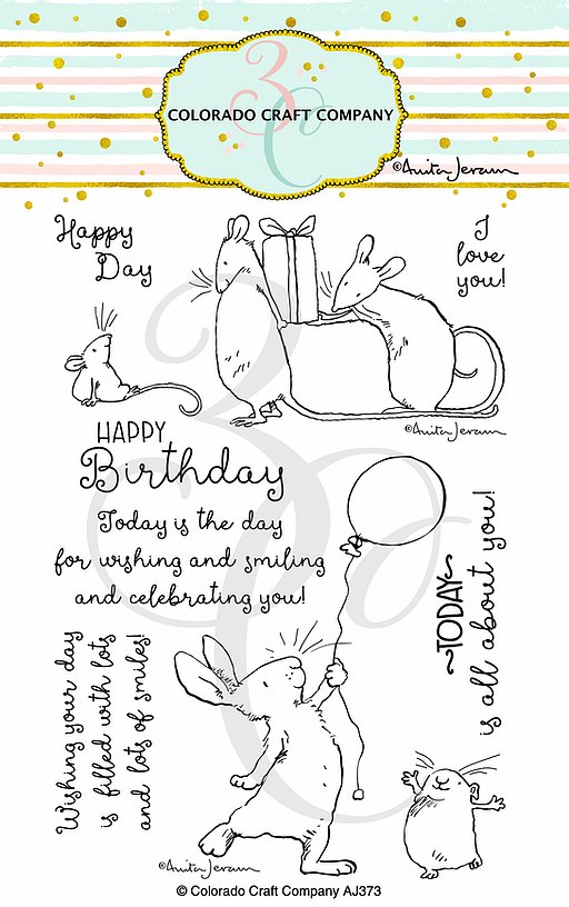 Colorado Craft Company - Anita Jeram~Birthday Wishing