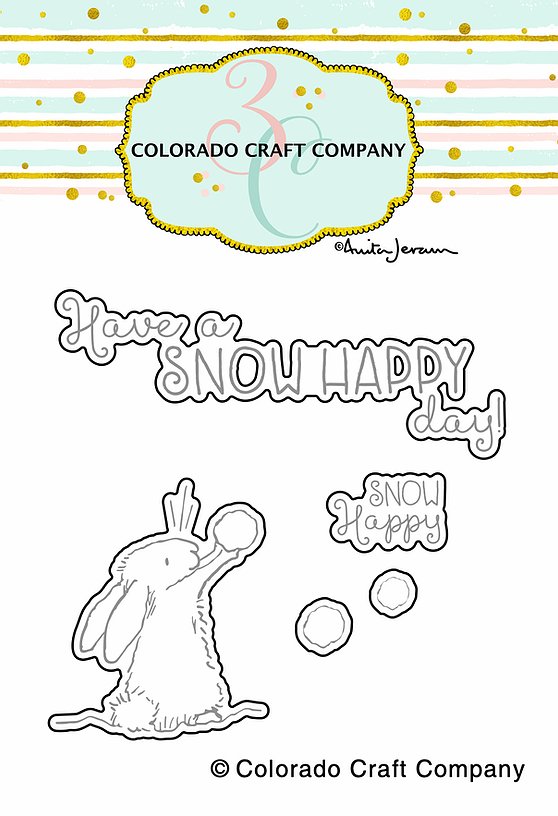 Colorado Craft Company - Anita Jeram~Snow Happy Dies