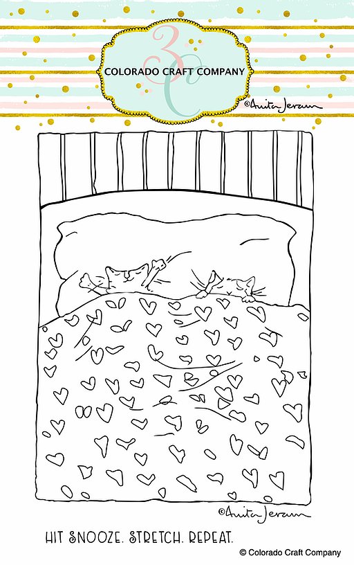 Colorado Craft Company - Anita Jeram~Snoozing Kitties