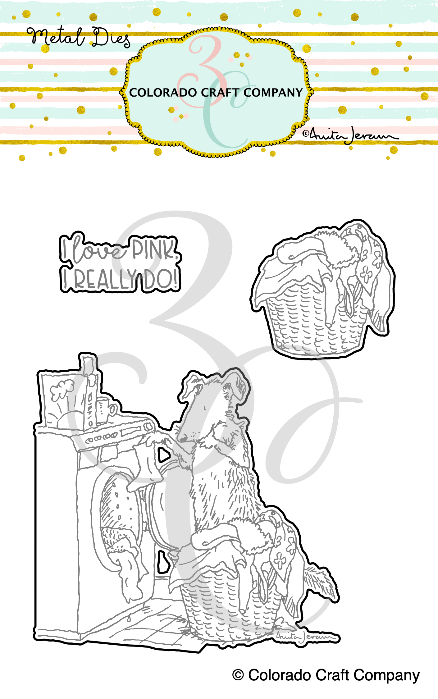 Colorado Craft Company - Anita Jeram~Laundry Day Dies