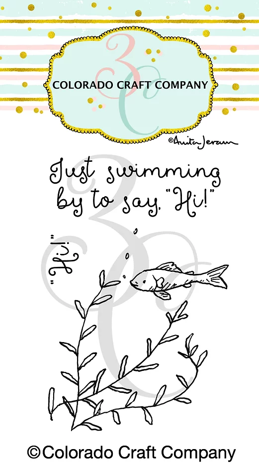Colorado Craft Company - Anita Jeram~Swimming By Mini
