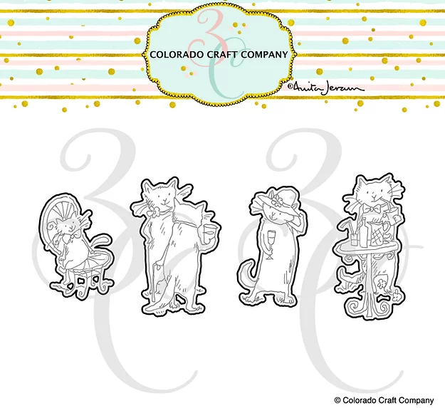 Colorado Craft Company - Anita Jeram~Garden Party Dies