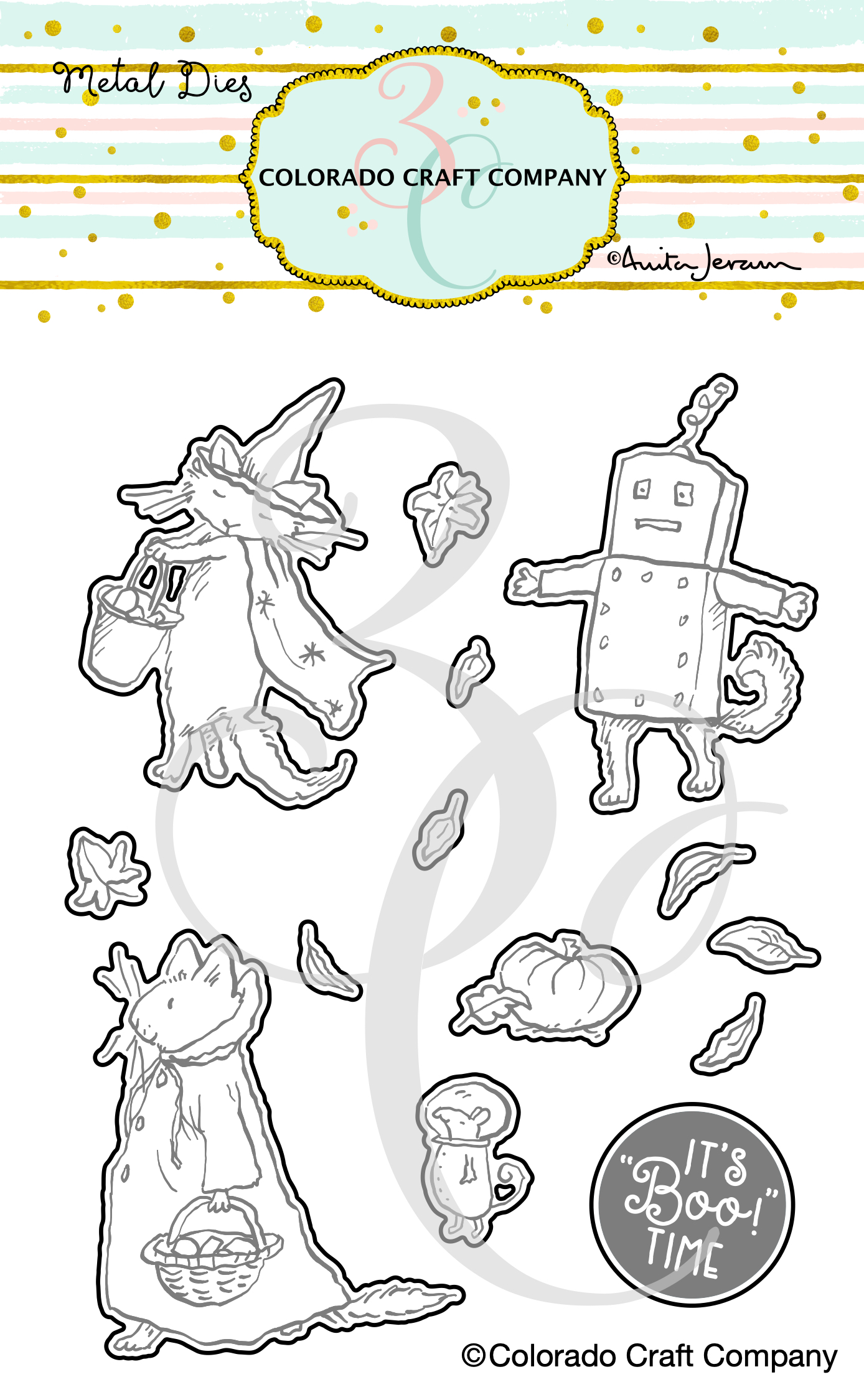 Colorado Craft Company - Anita Jeram~Boo! Time Dies