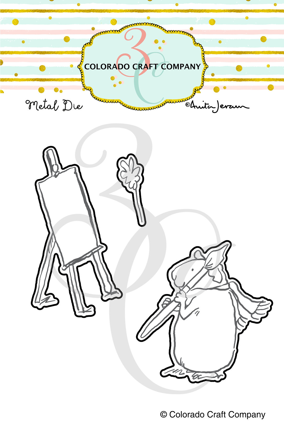 Colorado Craft Company - Anita Jeram ~ Inspiration Hamster Dies