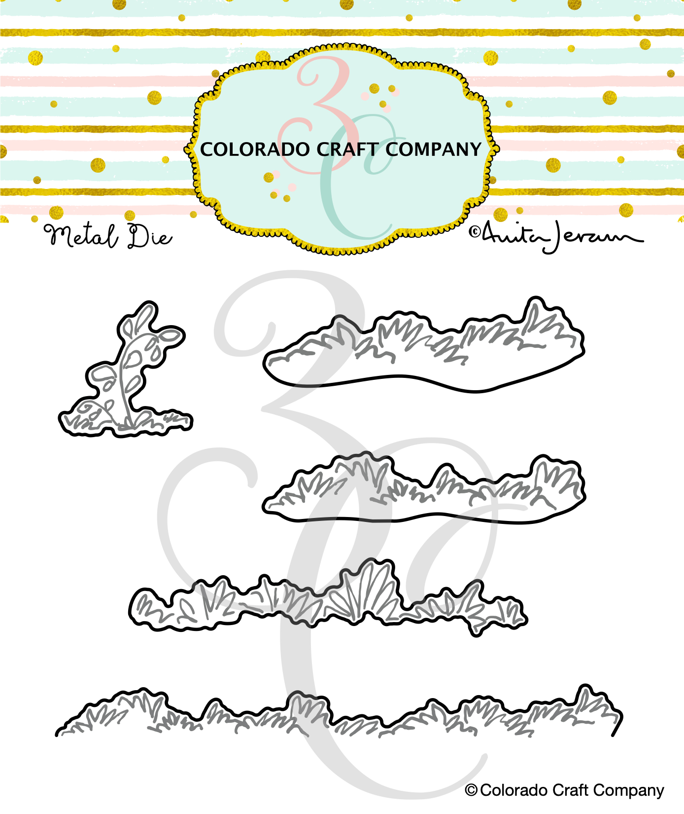 Colorado Craft Company - Anita Jeram~Greener Grass Dies