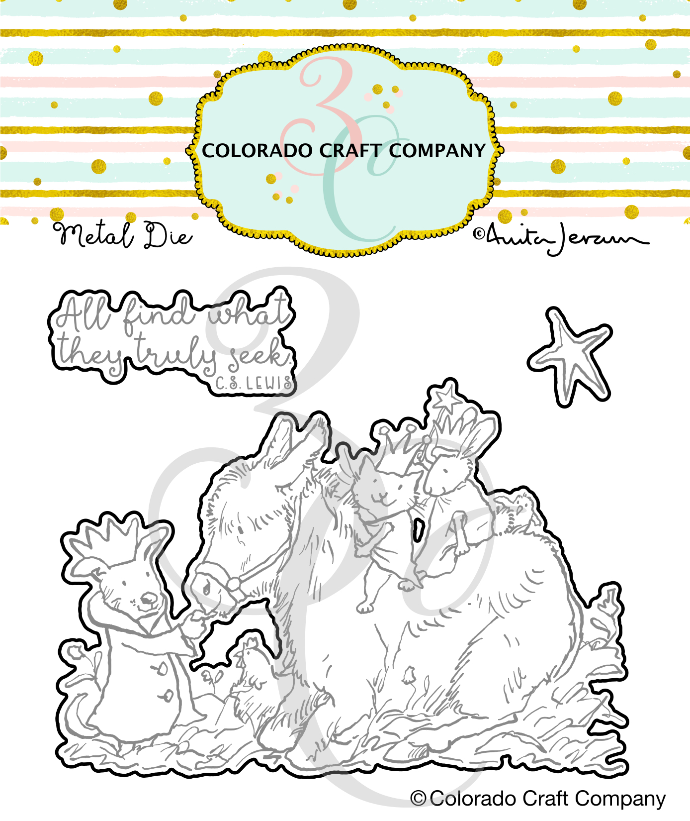 Colorado Craft Company - Anita Jeram~Three Kings Dies
