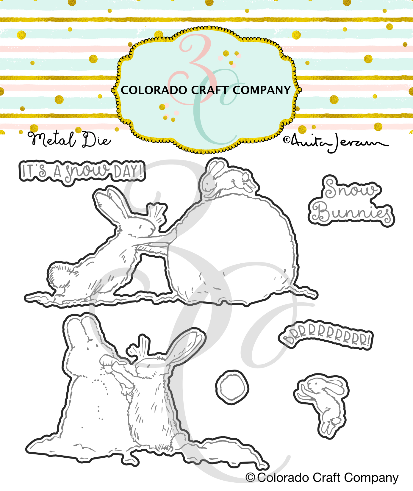 Colorado Craft Company - Anita Jeram~Just Add Snow Dies