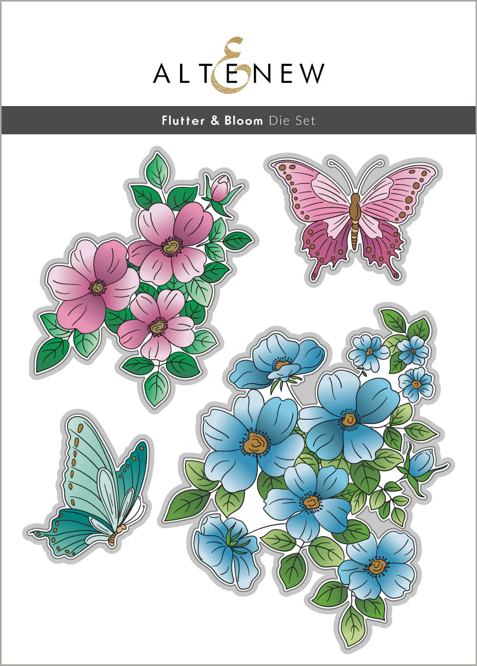 Altenew - Flutter & Bloom Die Set