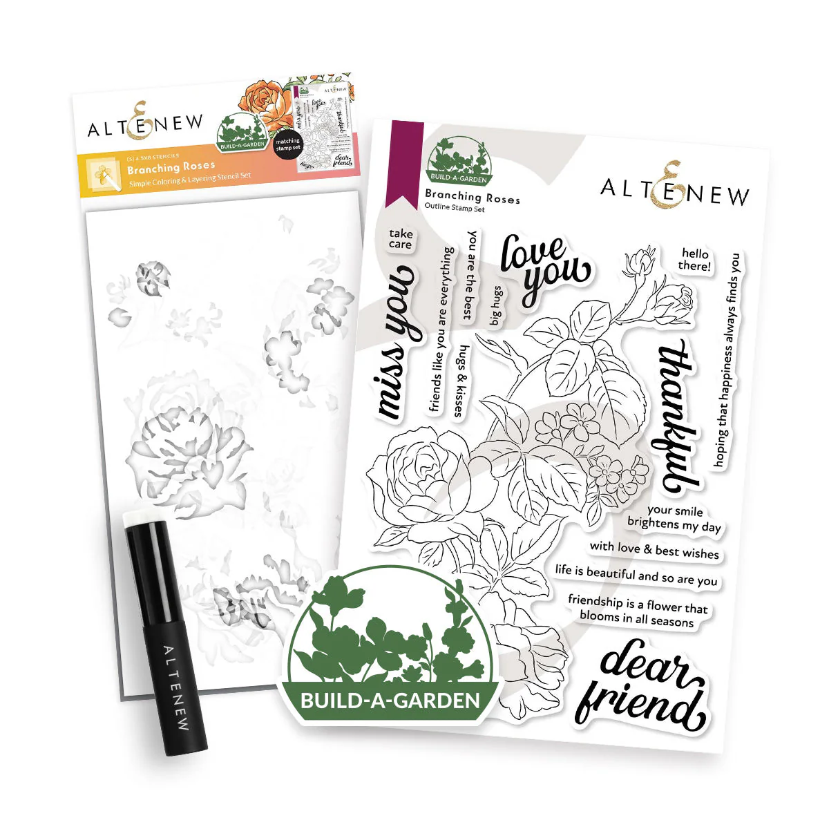 Altenew - Build-A-Garden: Branching Roses