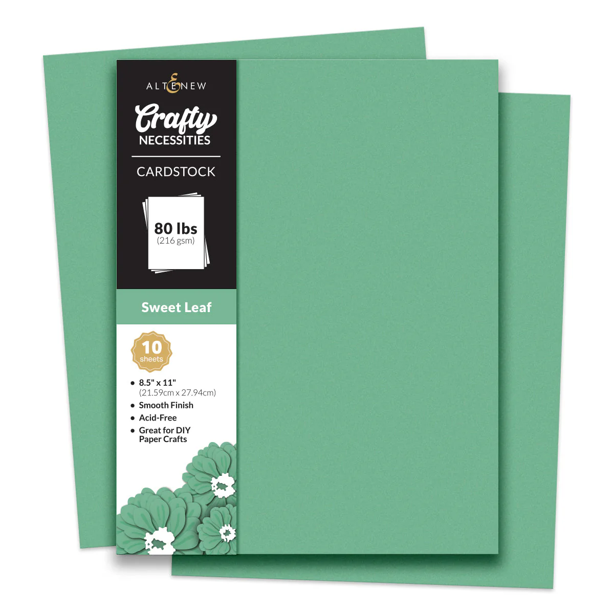 Altenew - Crafty Necessities: Sweet Leaf Cardstock (10 sheets/set)