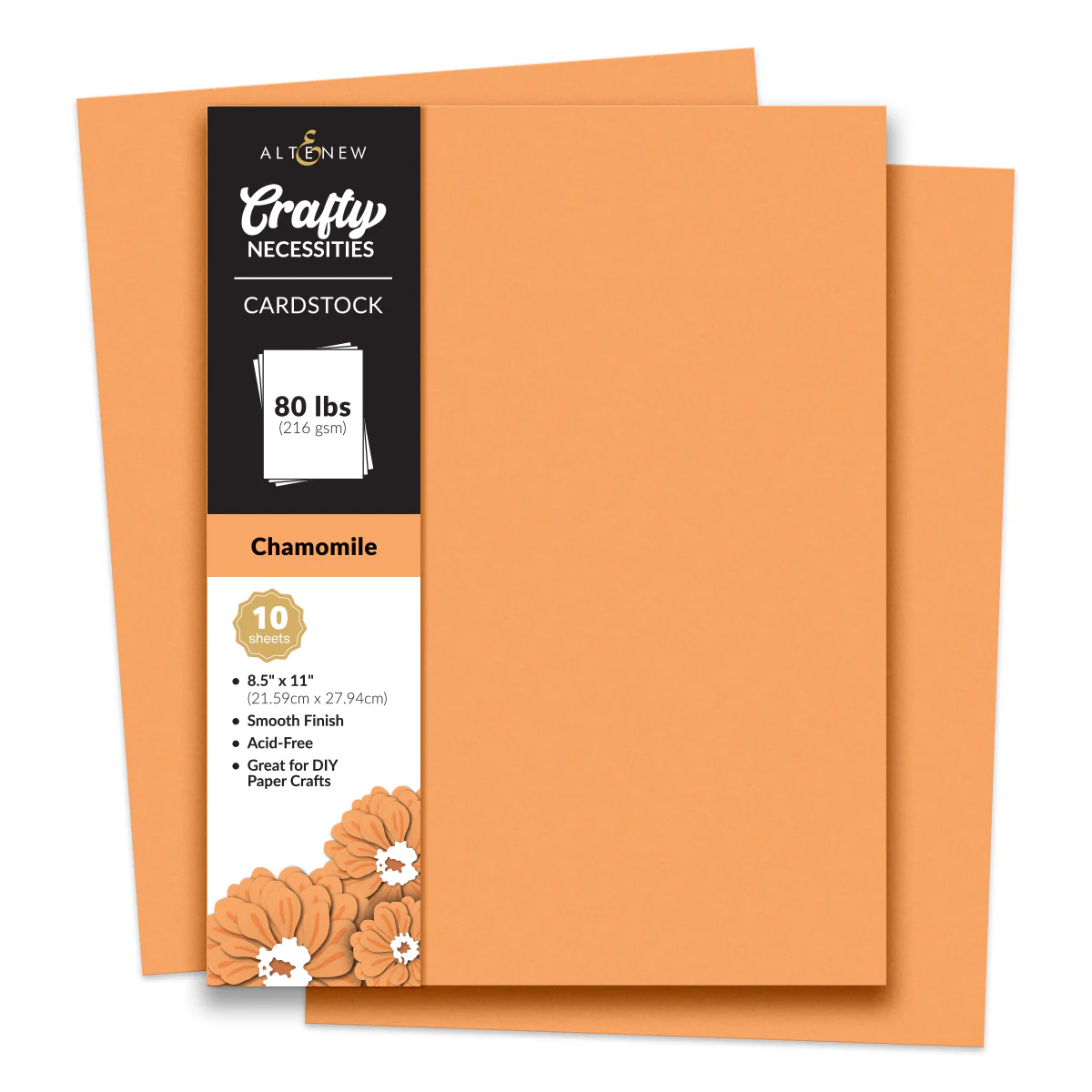 Altenew - Crafty Necessities: Chamomile Cardstock (10 sheets/set)
