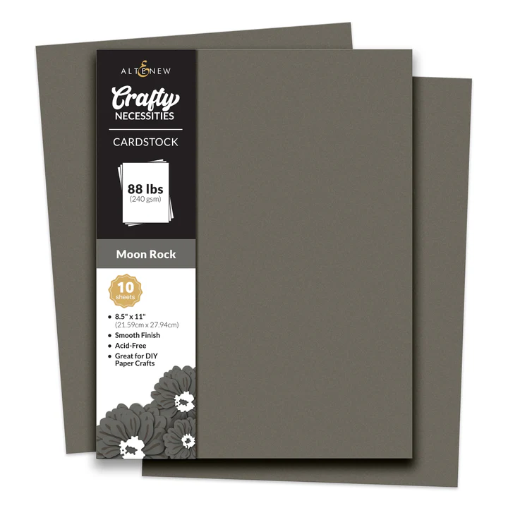 Altenew - Crafty Necessities: Moon Rock Cardstock (10 sheets/set)