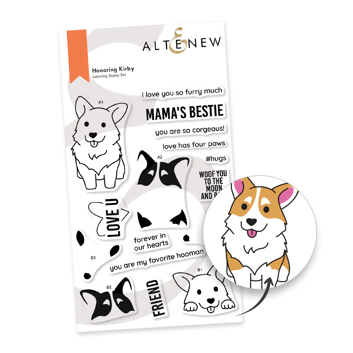Altenew - Honoring Kirby Stamp Set