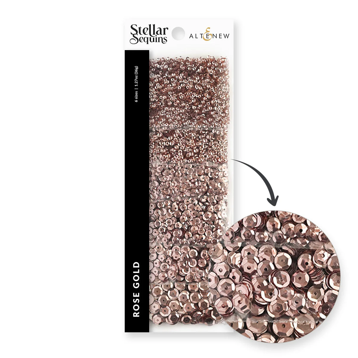 **NEW* - Altenew - Stellar Sequins - Rose Gold