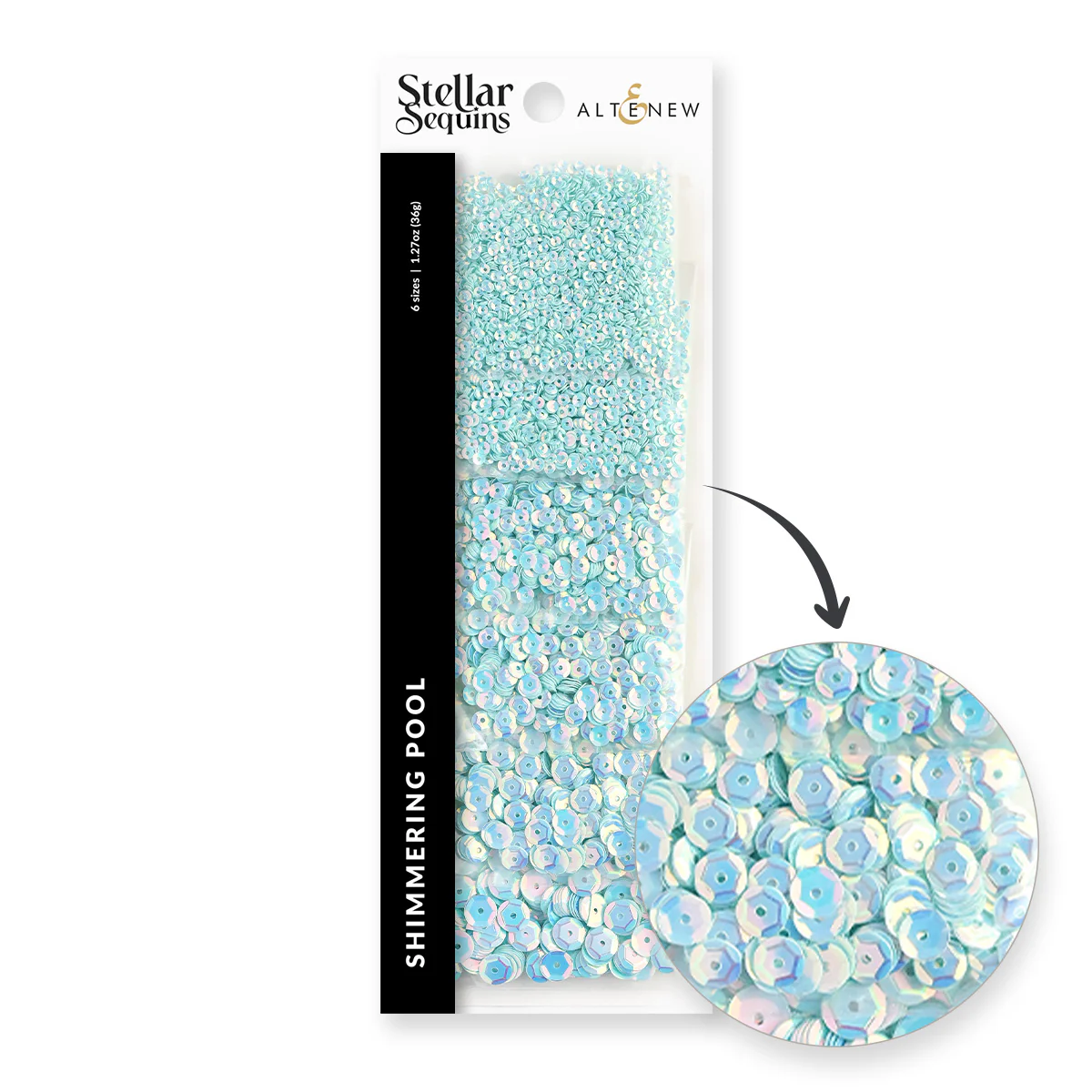 **NEW* - Altenew - Stellar Sequins - Shimmering Pool