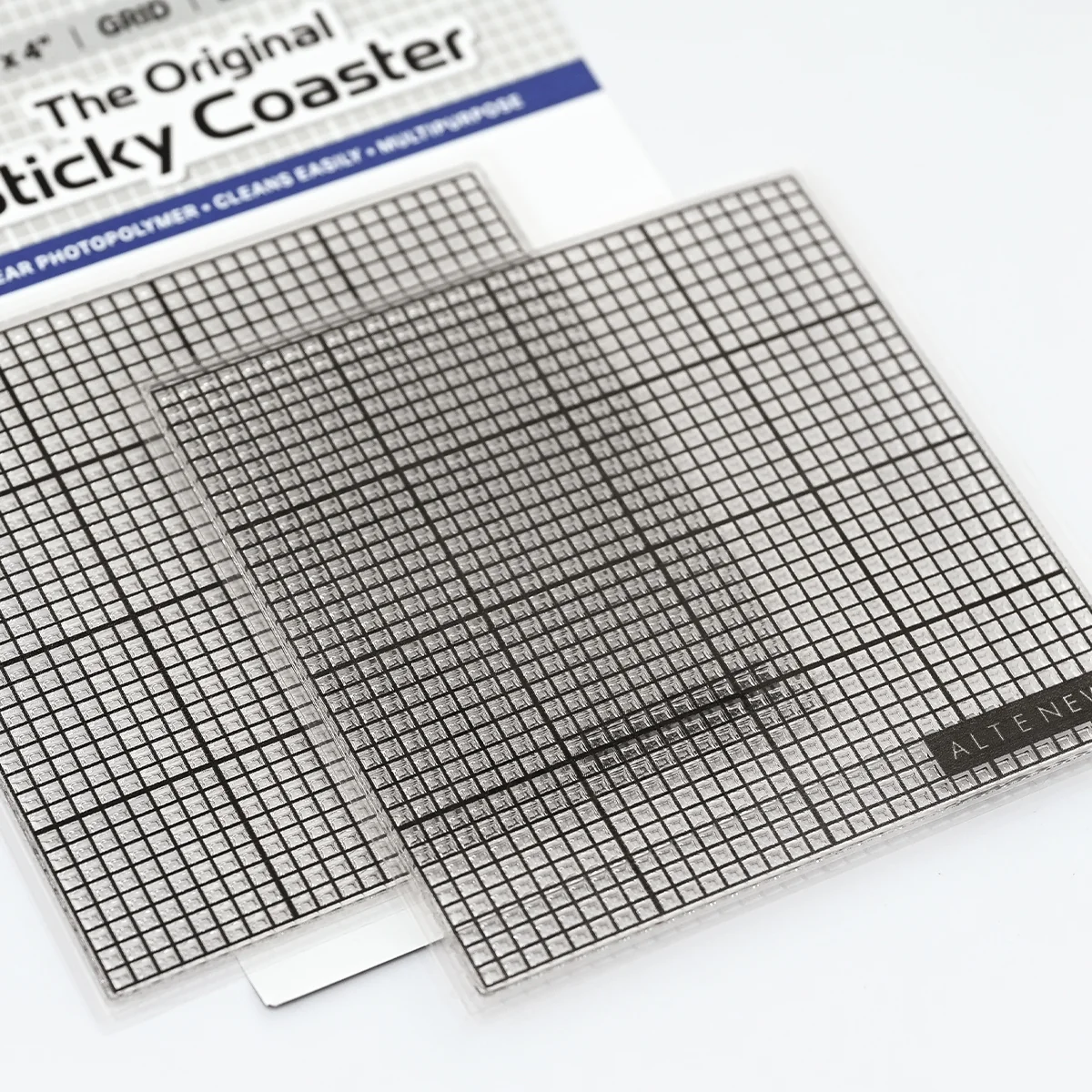 **NEW* - Altenew - The Original Sticky Coaster: 4" x 4" (Classic Grid)