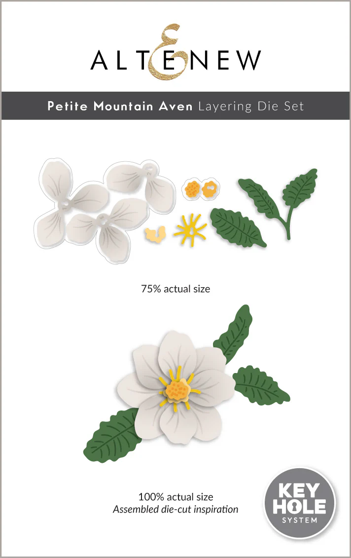 Altenew - Petite Mountain Aven Layering Die Set