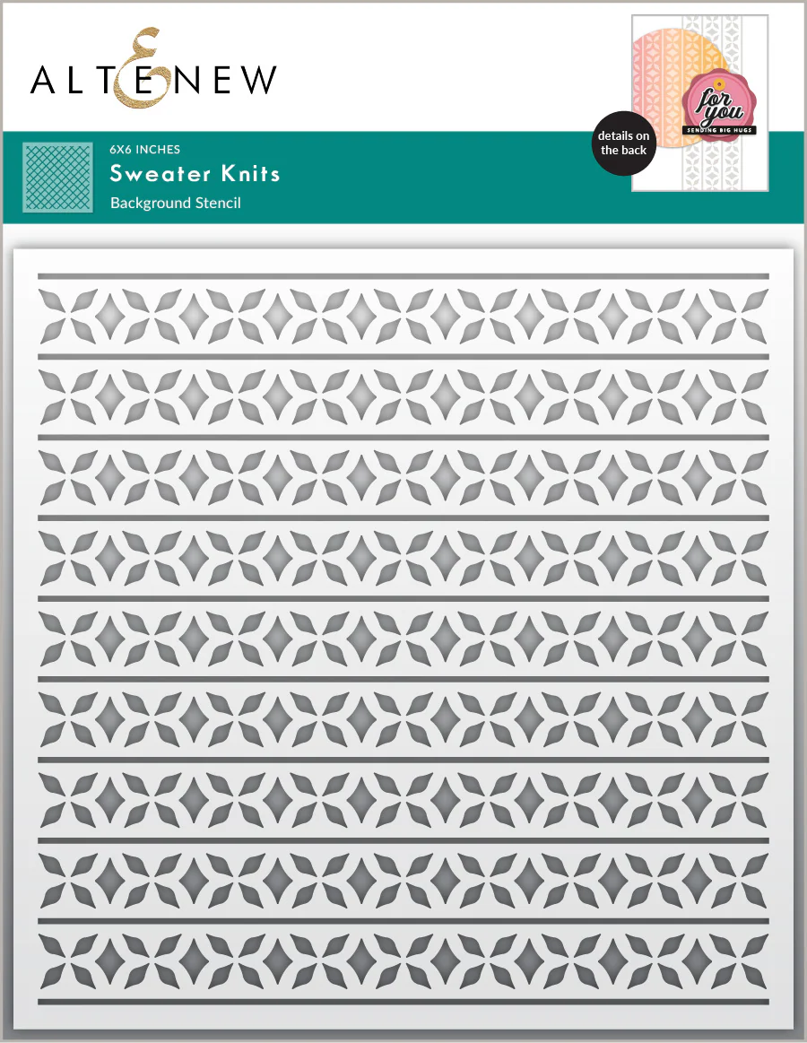 Altenew - Sweater Knits Stencil