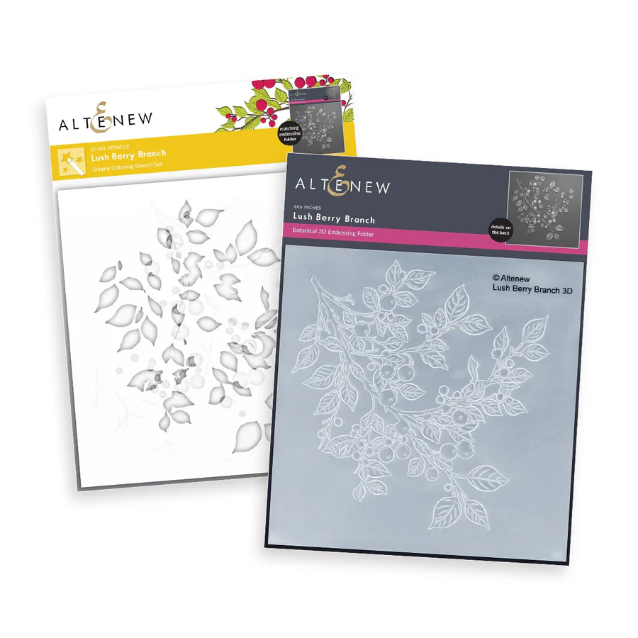 Altenew - Lush Berry Branch - Complete Bundle