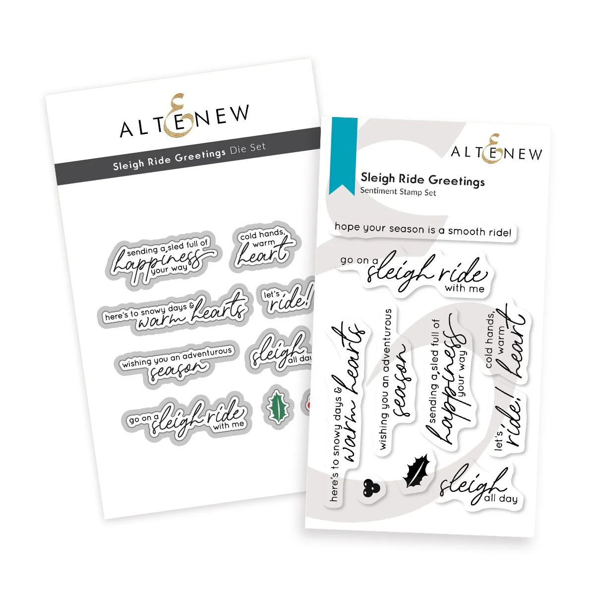 Altenew - Sleigh Ride Greetings - Complete Bundle