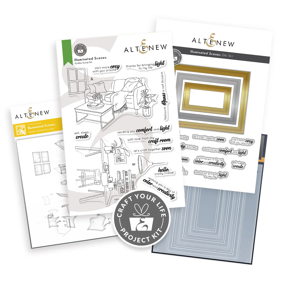 **NEW* - Altenew - Craft Your Life Project Kit: Illuminated Scenes