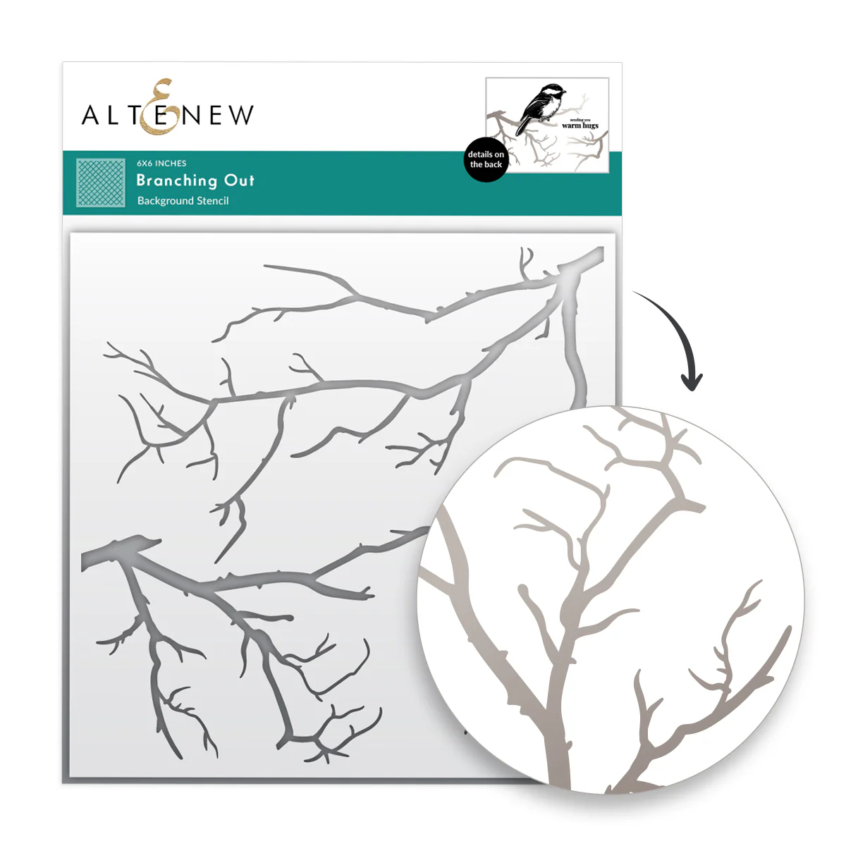 **NEW* - Altenew - Branching Out Stencil