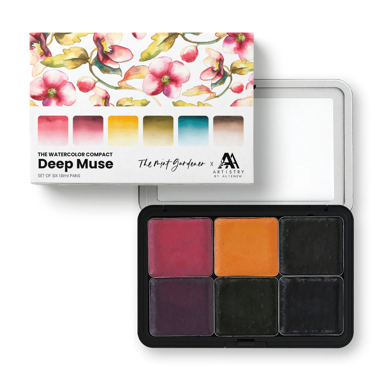 **NEW* - Altenew - Watercolor Compact - Deep Muse