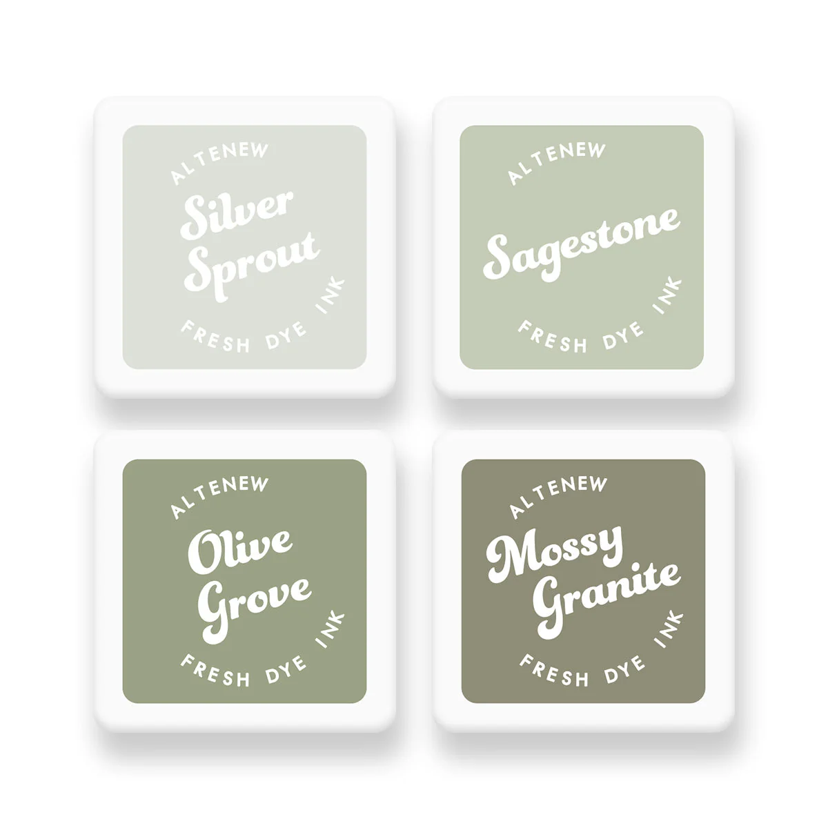 Altenew - Sage Garden Fresh Dye Ink Mini Cube Set