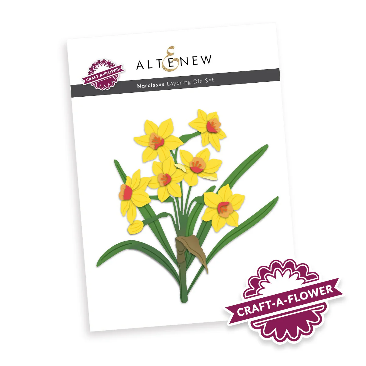 **NEW* - Altenew - Craft-A-Flower: Narcissus Layering Die Set