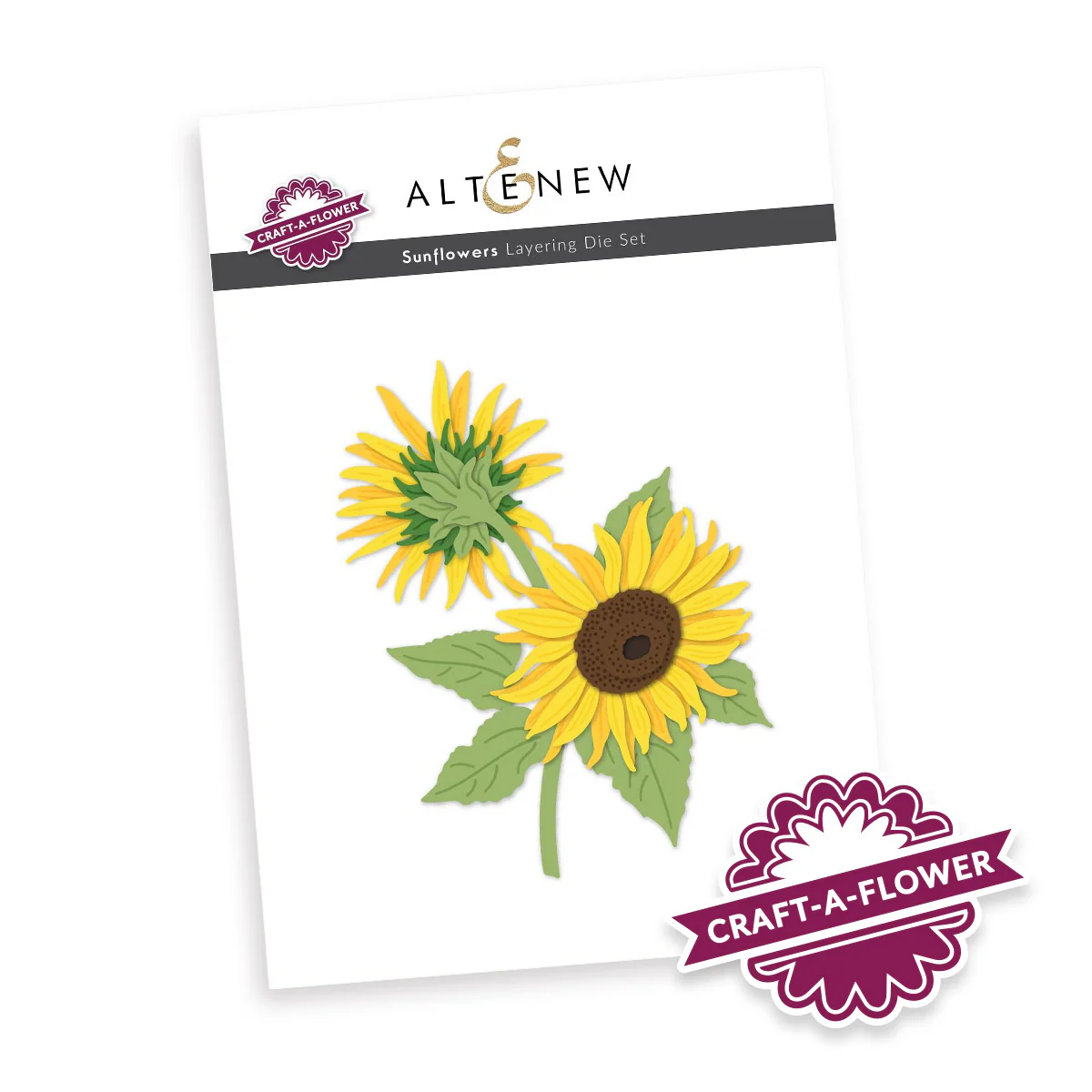 **NEW* - Altenew - Craft-A-Flower: Sunflowers Layering Die Set