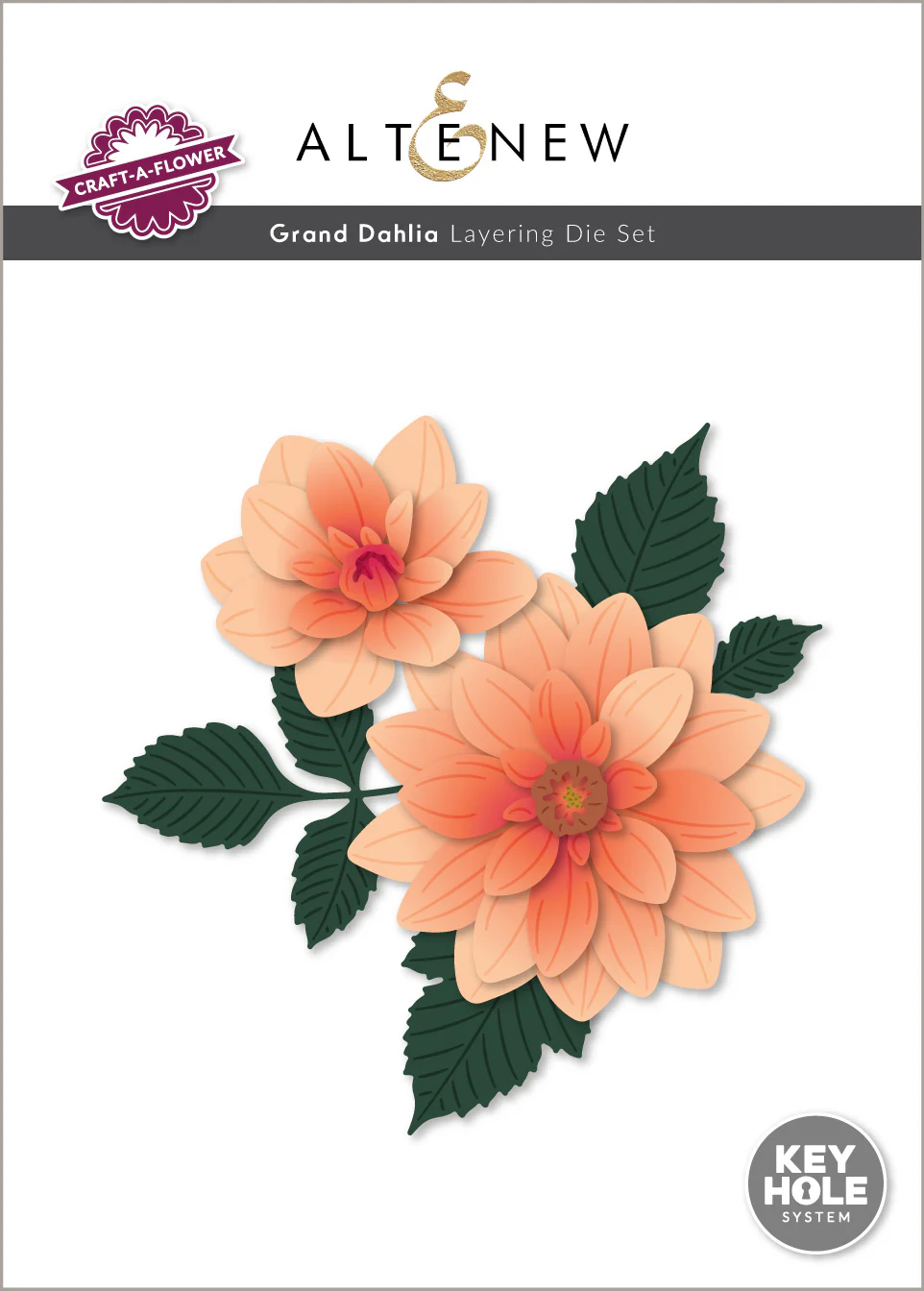 **NEW* - Altenew - Craft-A-Flower: Grand Dahlia Layering Die Set