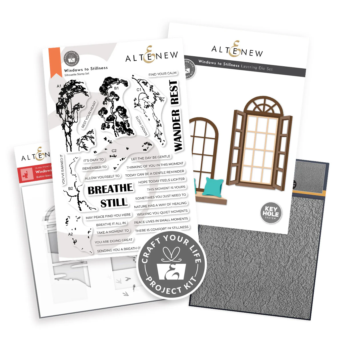 **NEW* - Altenew - Craft Your Life Project Kit: Windows to Stillness