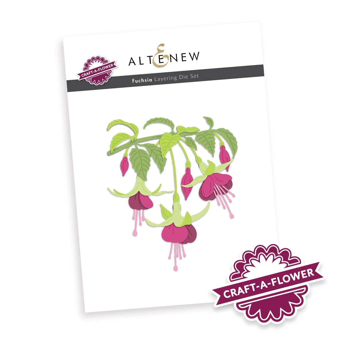 **NEW* - Altenew - Craft-A-Flower: Fuchsia Layering Die Set