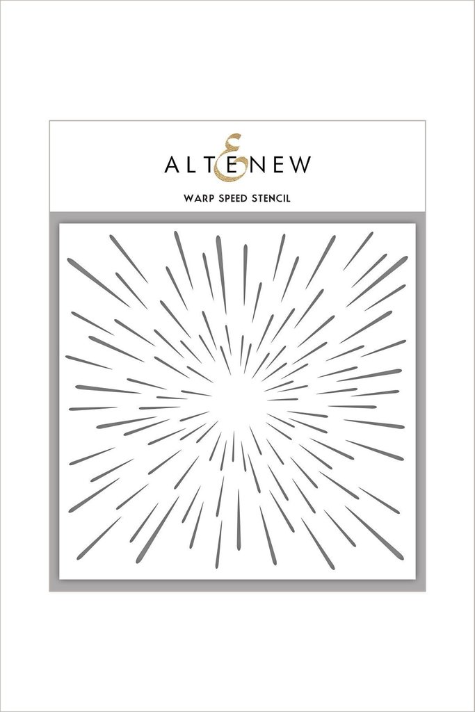 Altenew - Warp Speed Stencil