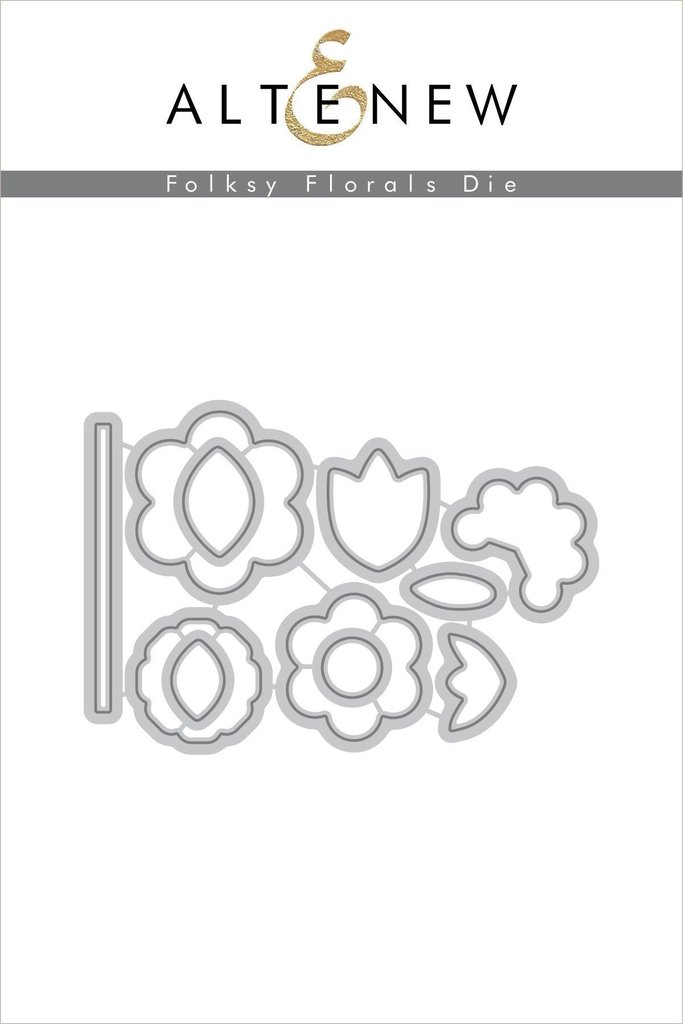 Altenew - Folksy Florals Die Set