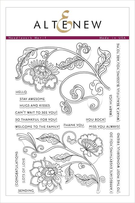 Altenew - Needlework Motif Stamp Set