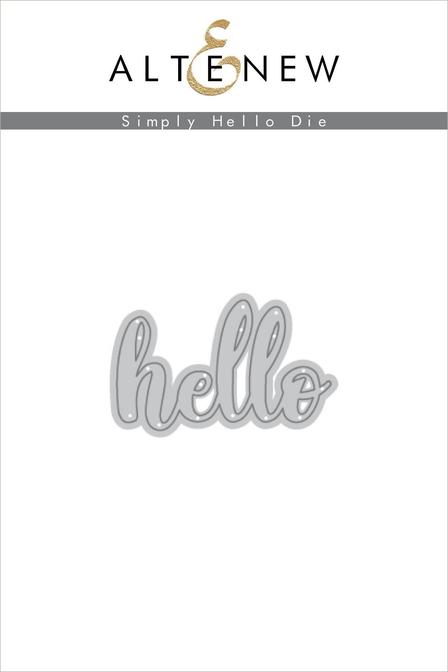 Altenew - Simply Hello Die