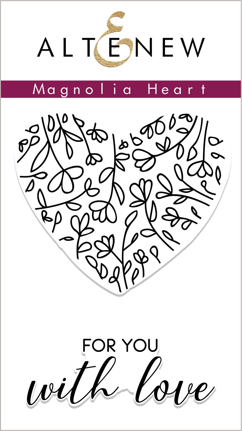 Altenew - Magnolia Heart Stamp Set