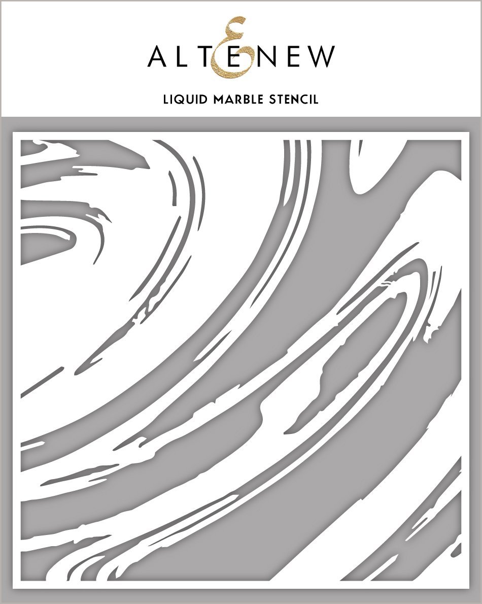 Altenew - Liquid Marble Stencil