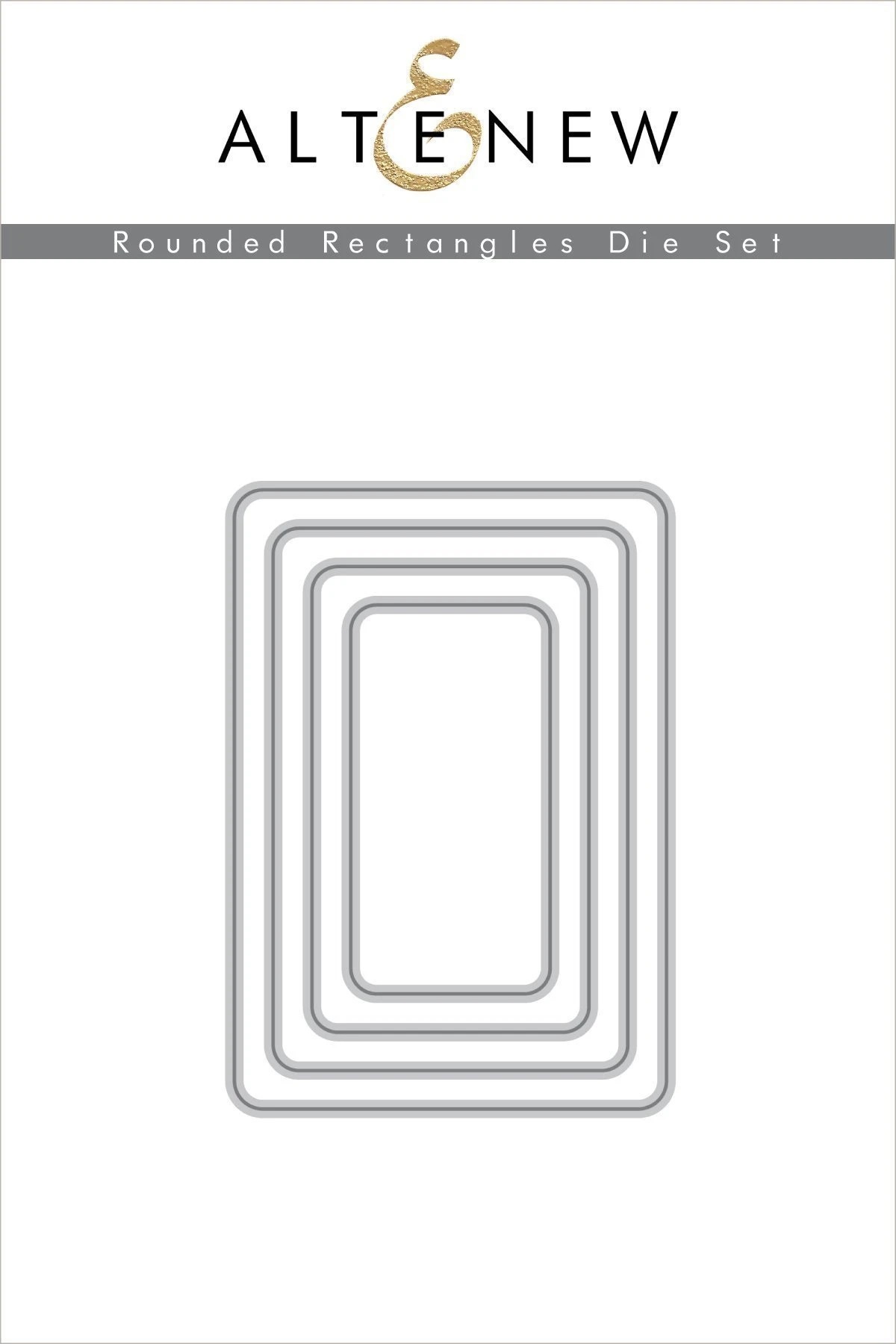 Altenew - Rounded Rectangles Die Set
