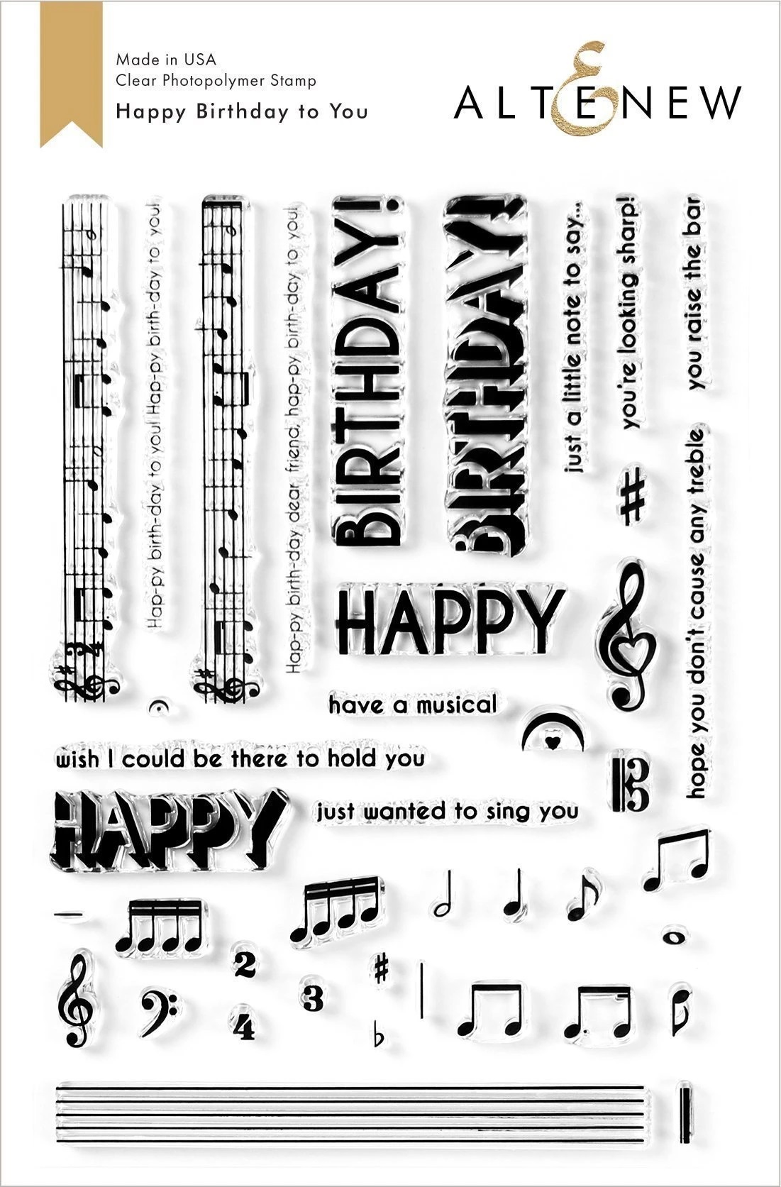Altenew - Happy Birthday to You Stamp Set