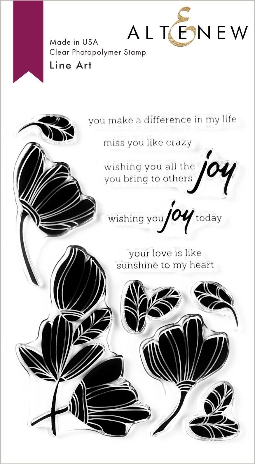 Altenew - Line Art Stamp Set